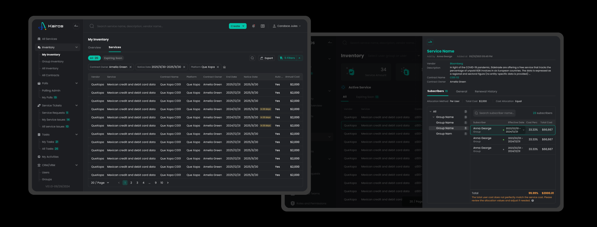 Data Catalog System screenshot